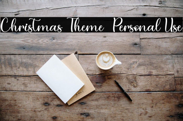 Christmas Theme - Personal Use Example 1
