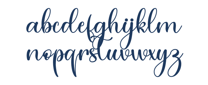 Christmas Theme - Personal Use Lowercase