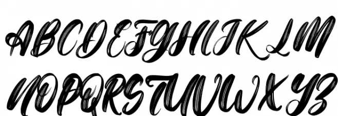 Christmas Theme Polices MAJUSCULES