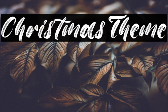 Christmas Theme Example 3