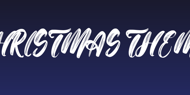 Christmas Theme Social Header