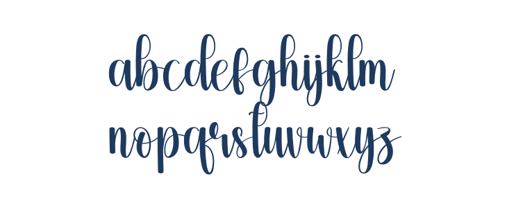 Christmas Time Lowercase