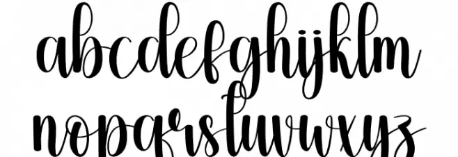 Christmas Time 字体 小写