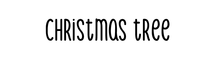 Christmas Tree  免费字体下载