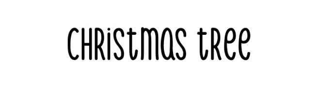 Christmas Tree  baixar fontes gratis