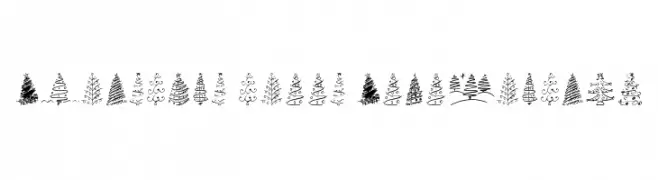 Christmas Trees Celebration  baixar fontes gratis