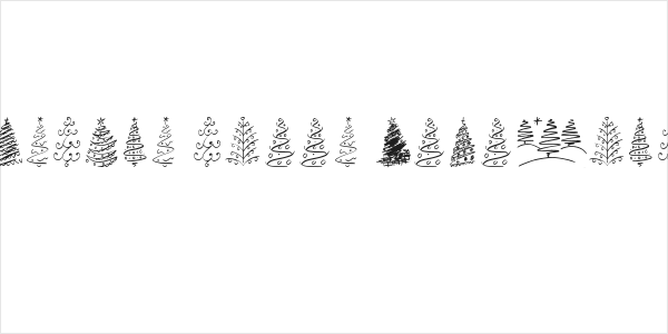 Christmas Trees Celebration Logo