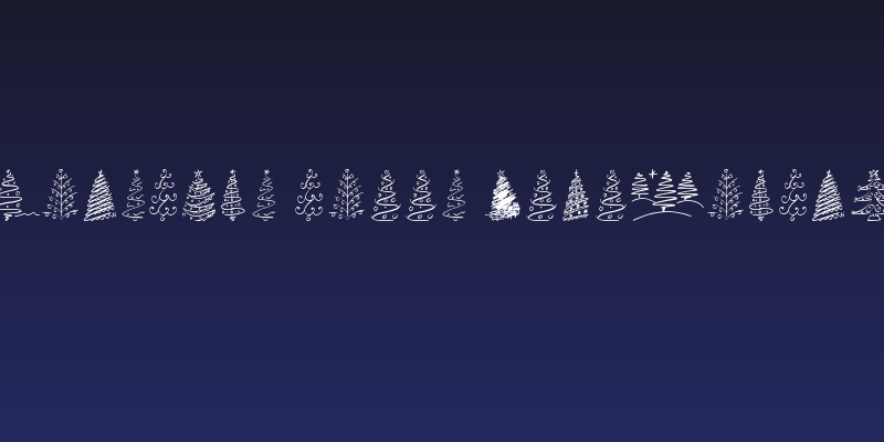 Christmas Trees Celebration Social Header