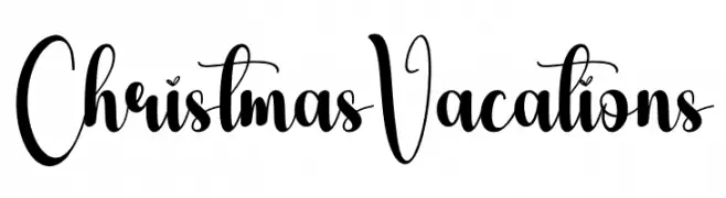 Christmas Vacations تنزيل الخطوط