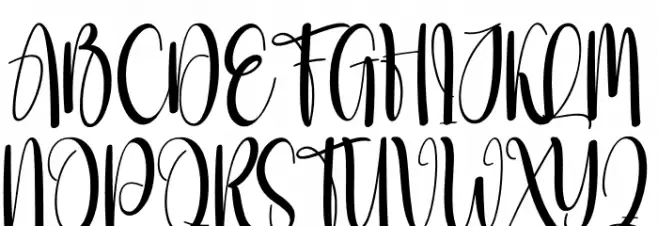 Christmas Vacations 字体 大写