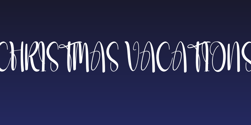 Christmas Vacations Social Header