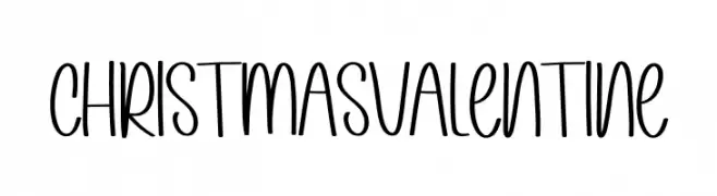 Christmas Valentine 免费字体下载