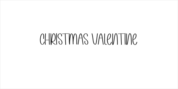 Christmas Valentine Logo