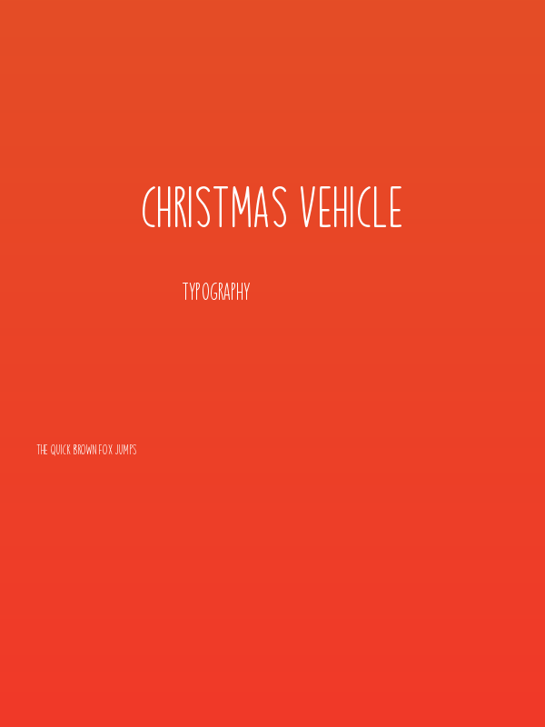 Christmas Vehicle Poster