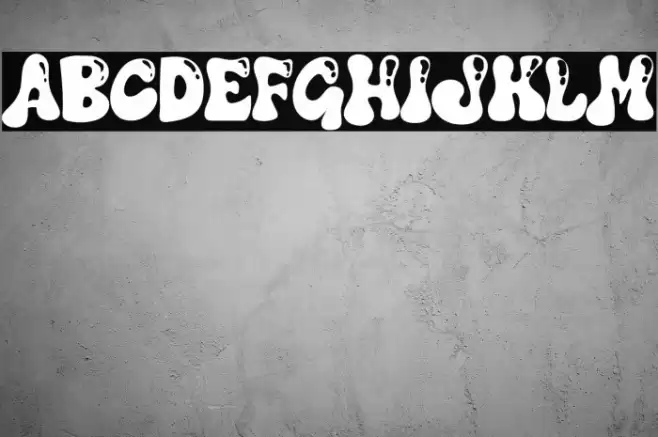 Christmas Vibes Shine Caratteri examples