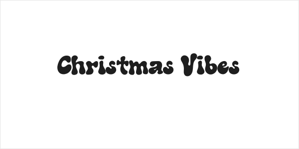 Christmas Vibes Logo