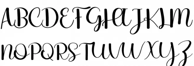 Christmas Vintage خط أحرف كبيرة