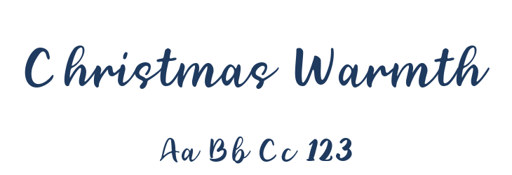 Christmas Warmth Font Preview