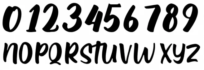 Christmas Warmth 字体 其它煤焦