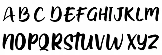 Christmas Warmth 字体 大写