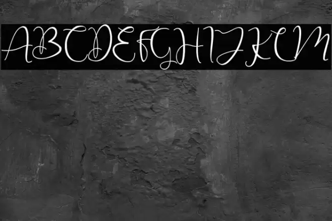 Christmas Winter Font examples