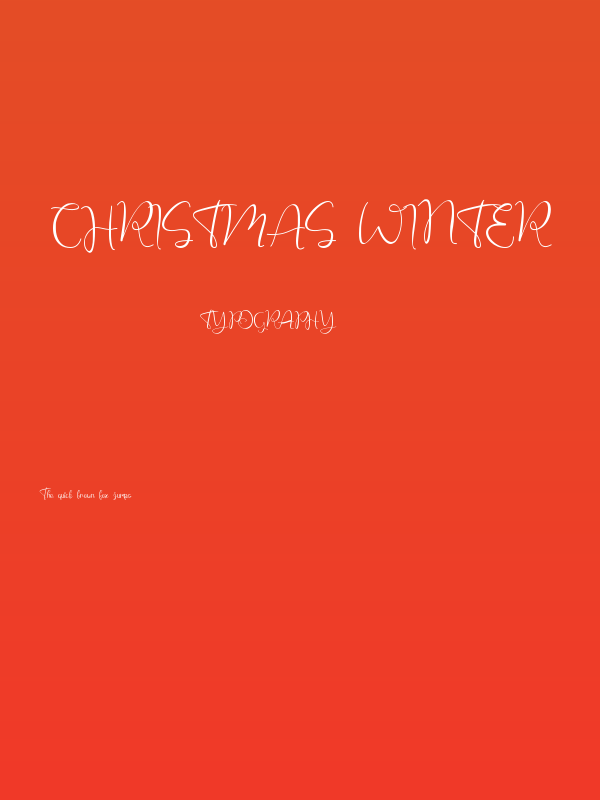 Christmas Winter Poster