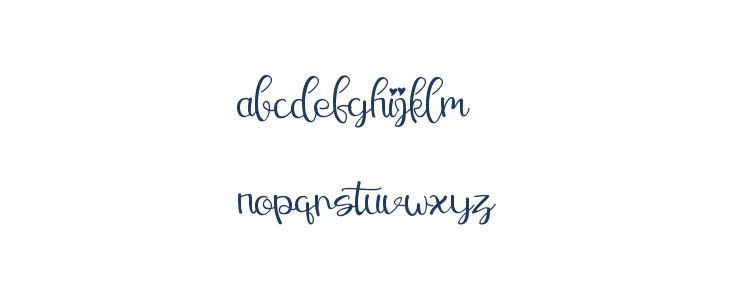 Christmas Winter Lowercase