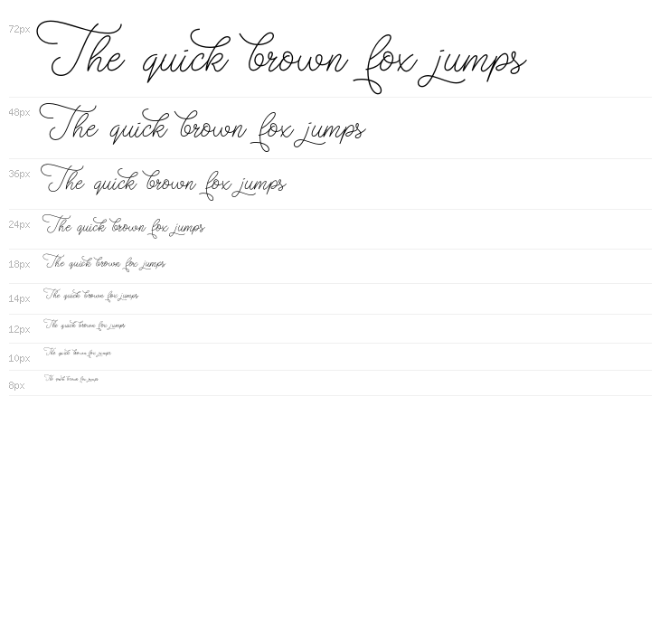 Christmas Wish monoline Waterfall