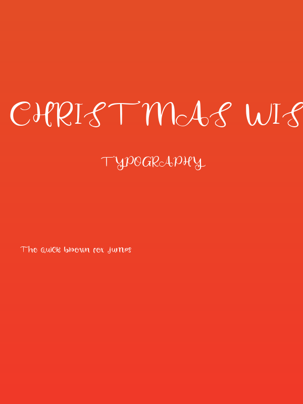 Christmas Wish Poster