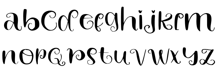 Christmas Wish Font Litere mici
