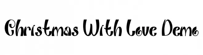 Christmas With Love Demo 免费字体下载