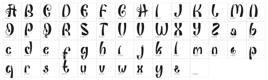 Christmas With Love Demo Character Map