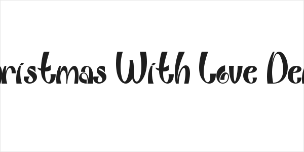 Christmas With Love Demo Logo