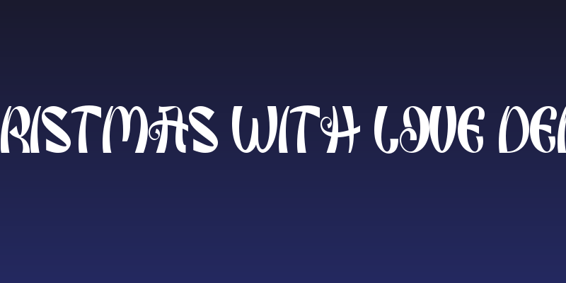 Christmas With Love Demo Social Header