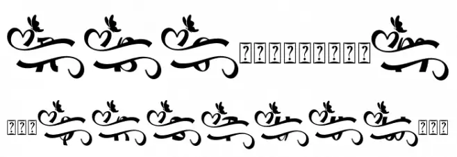 Christmas With Monogram Demo 字体 小写