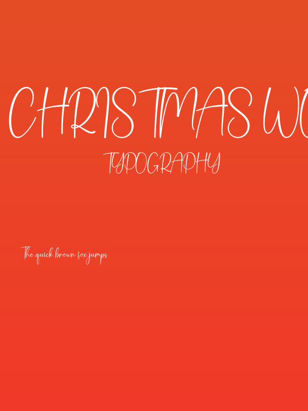 Christmas Wonderful Poster