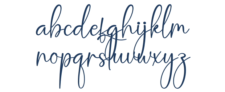 Christmas Wonderful Lowercase