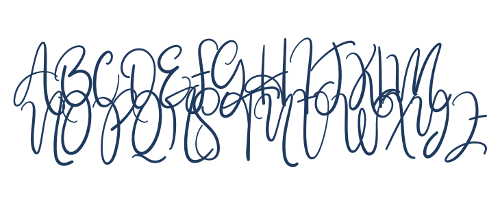 Christmas Wreath Uppercase