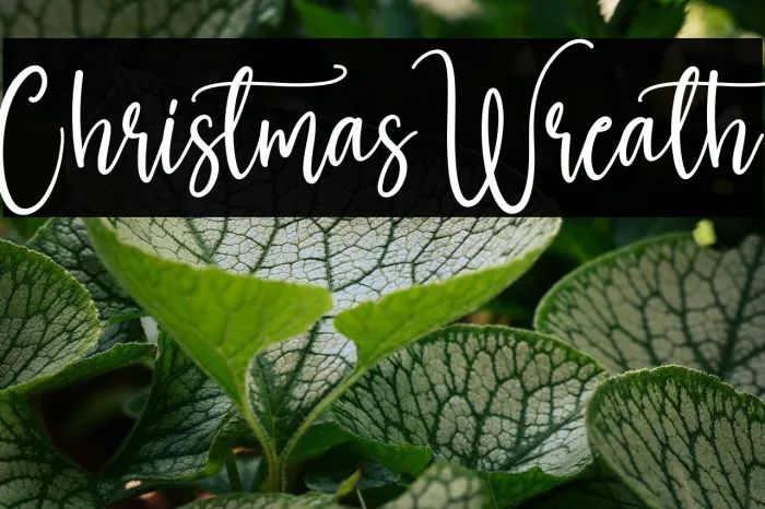 Christmas Wreath Example 2
