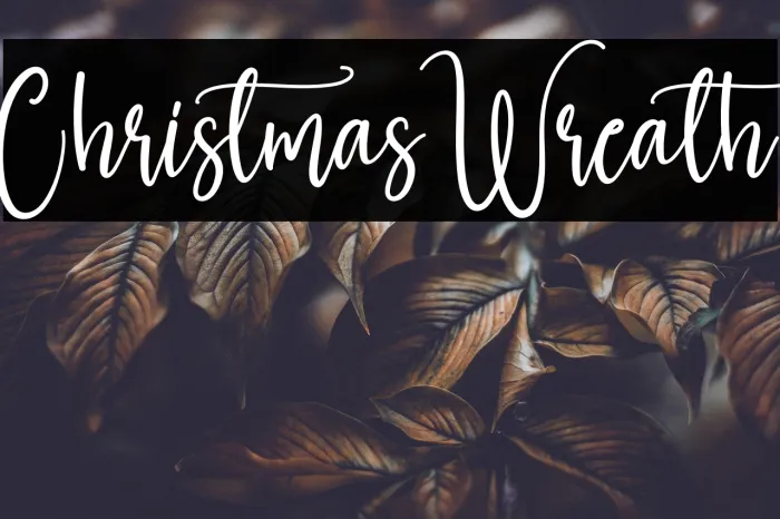 Christmas Wreath Example 3