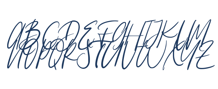 Christmas Yesterday Uppercase