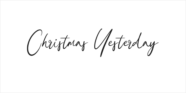 Christmas Yesterday Logo
