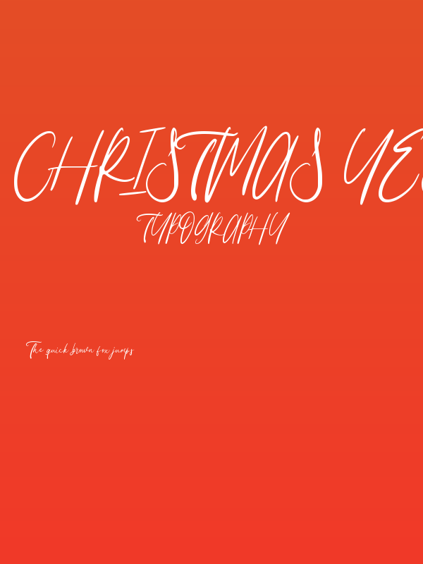 Christmas Yesterday Poster