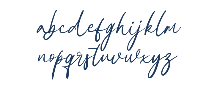 Christmas Yesterday Lowercase