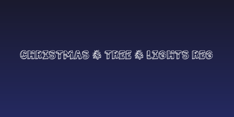 Christmas _ Tree _ Lights Reg Social Header