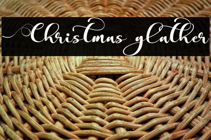 Christmas glather Example 2