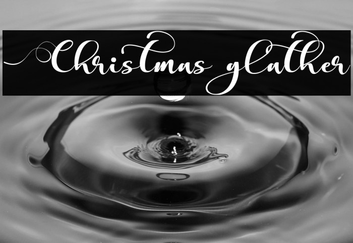 Christmas glather Example 3