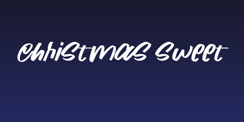 Christmas sweet Social Header