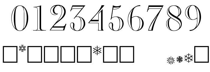 Christmas Font OTHER CHARS