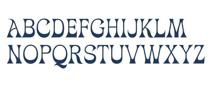 ChristmasBlink Uppercase